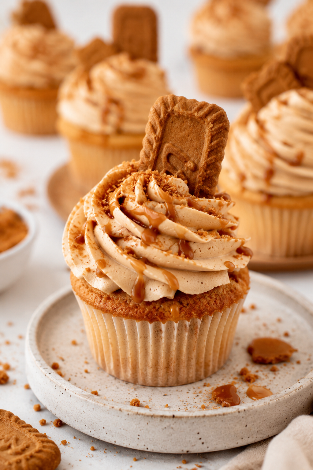 Biscoff Bliss Cupcakes handmade by Sweet Exchange Cakery