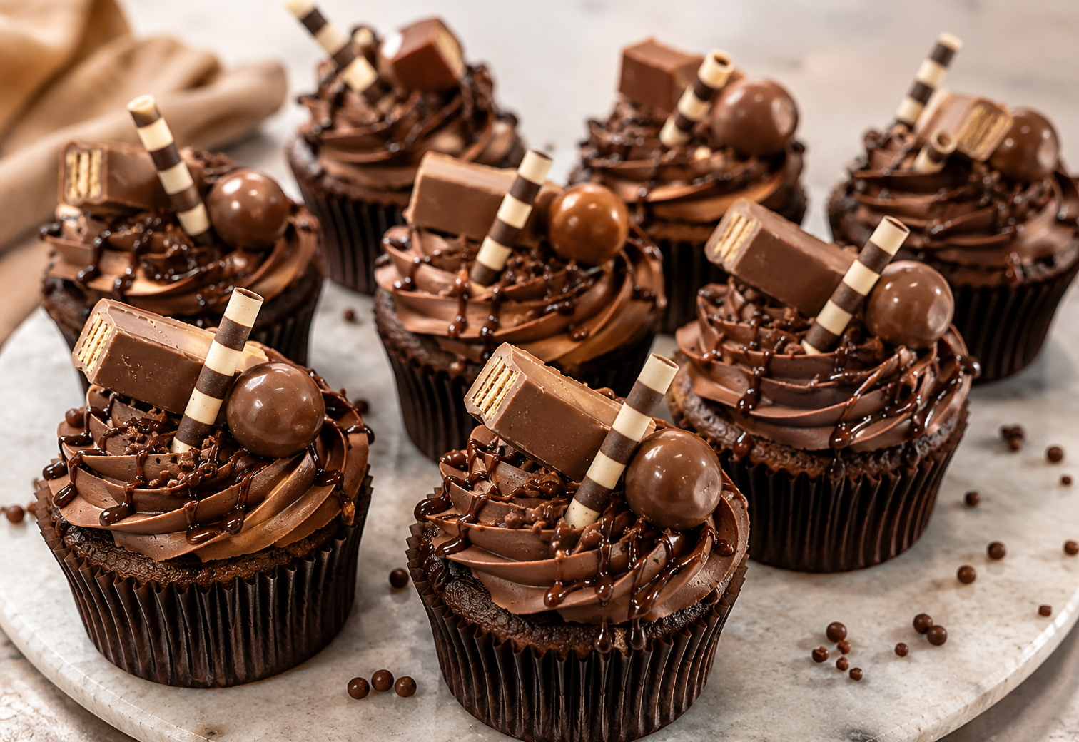 Chocolate Temptation Cupcakes handmade by Sweet Exchange Cakery